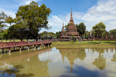 タイ国スコータイの遺跡