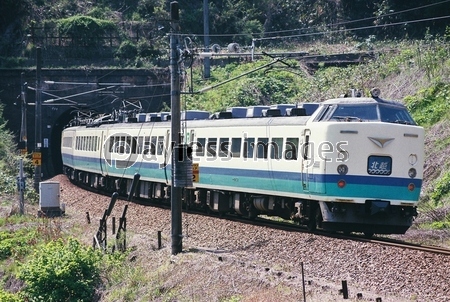 特急北越号 485系(T14編成) - 商用利用可能な写真素材・イラスト