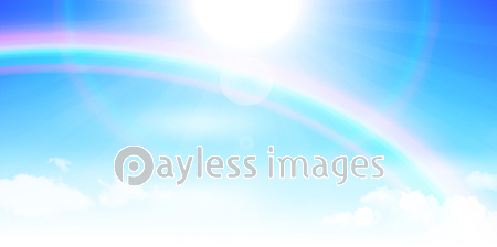 空 虹 風景 背景 ストックフォトの定額制ペイレスイメージズ