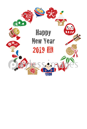 18年 戌年 縁起物の年賀状イラスト 鯛 梅花 松 竹 羽子板 だるま 打ち出の小槌 やっこだこ コマ 羽 鏡餅 折り鶴 絵馬 扇 ひょうたん 商用利用可能な写真素材 イラスト素材ならストックフォトの定額制ペイレスイメージズ