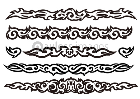 タトゥーデザインセット 商用利用可能な写真素材 イラスト素材ならストックフォトの定額制ペイレスイメージズ