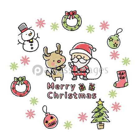 Ngagolak かわいい クリスマス イラスト 手書き