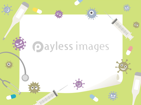 医療 ヘルスケア フレーム素材 商用利用可能な写真素材 イラスト素材ならストックフォトの定額制ペイレスイメージズ
