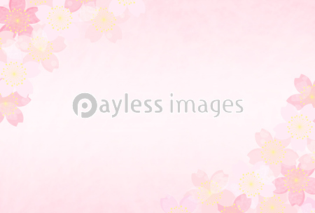 サクラの花のアーチ キラキラ イラスト 商用利用可能な写真素材 イラスト素材ならストックフォトの定額制ペイレスイメージズ