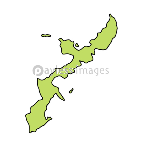 沖縄 地図 フレーム アイコン 商用利用可能な写真素材 イラスト素材ならストックフォトの定額制ペイレスイメージズ