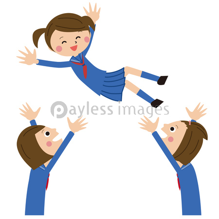 胴上げの写真 イラスト素材 写真素材 商用利用可能な写真素材 イラスト素材ならストックフォトの定額制ペイレスイメージズ