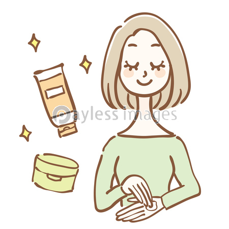 ハンドクリームを塗る女性 商用利用可能な写真素材 イラスト素材ならストックフォトの定額制ペイレスイメージズ