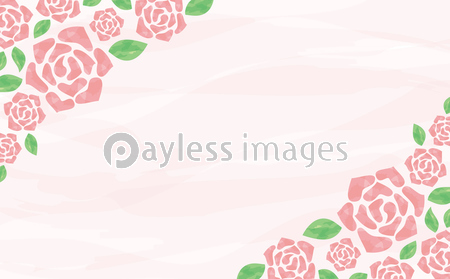 水彩 バラ 背景 ストックフォトの定額制ペイレスイメージズ
