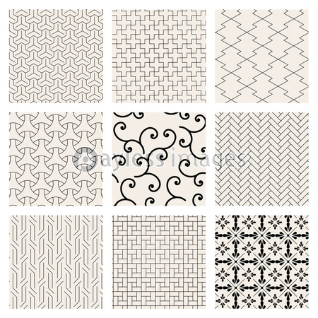 地紋 幾何学模様 セット 商用利用可能な写真素材 イラスト素材ならストックフォトの定額制ペイレスイメージズ