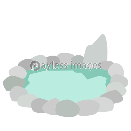 かわいい温泉のイラスト 商用利用可能な写真素材 イラスト素材ならストックフォトの定額制ペイレスイメージズ
