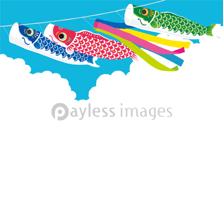 鯉のぼり イラスト 商用利用可能な写真素材 イラスト素材ならストックフォトの定額制ペイレスイメージズ