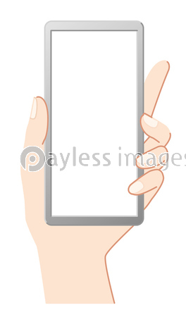 手 スマホ イラスト 商用利用可能な写真素材 イラスト素材ならストックフォトの定額制ペイレスイメージズ