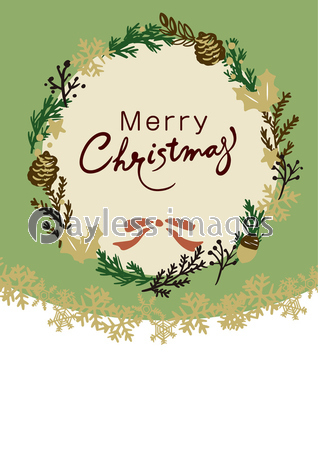 クリスマスリーフ 背景素材 - 商用利用可能な写真素材・イラスト素材 