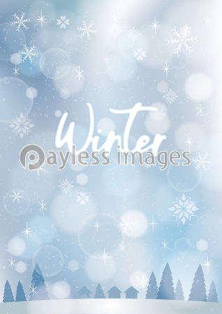 冬の風景 背景イラスト 商用利用可能な写真素材 イラスト素材ならストックフォトの定額制ペイレスイメージズ