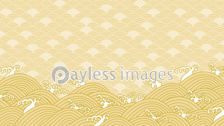 ポップな波背景 商用利用可能な写真素材 イラスト素材ならストックフォトの定額制ペイレスイメージズ