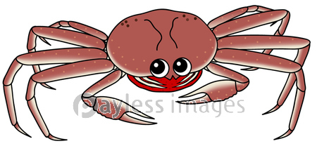 蟹 キャラクター イラスト クリップアート 商用利用可能な写真素材 イラスト素材ならストックフォトの定額制ペイレスイメージズ