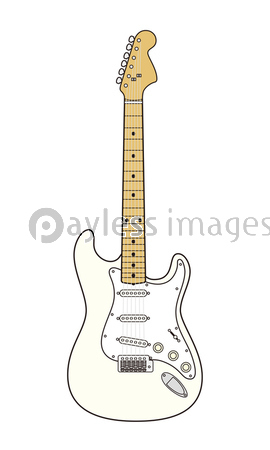 エレクトリックギター イラスト クリップアート 商用利用可能な写真素材 イラスト素材ならストックフォトの定額制ペイレスイメージズ