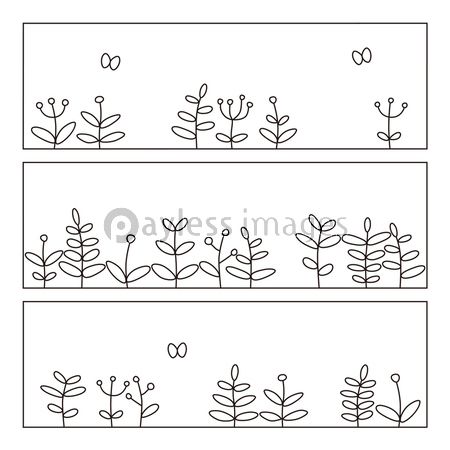 草花 草 北欧 手描き 背景 商用利用可能な写真素材 イラスト素材ならストックフォトの定額制ペイレスイメージズ