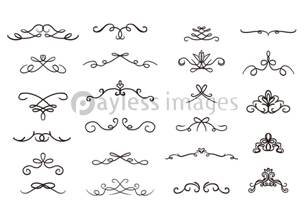 エレガントフレームセット 商用利用可能な写真素材 イラスト素材ならストックフォトの定額制ペイレスイメージズ