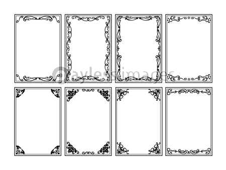 フレーム枠 飾り枠 飾り罫 商用利用可能な写真素材 イラスト素材ならストックフォトの定額制ペイレスイメージズ