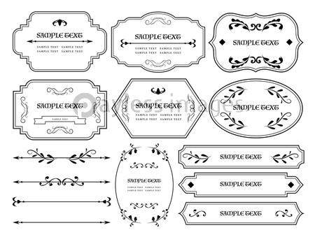 フレーム 飾り枠 飾り罫 商用利用可能な写真素材 イラスト素材ならストックフォトの定額制ペイレスイメージズ