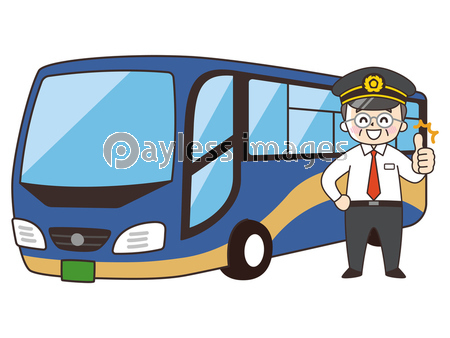 運転手の中年男性と観光バス 商用利用可能な写真素材 イラスト素材ならストックフォトの定額制ペイレスイメージズ