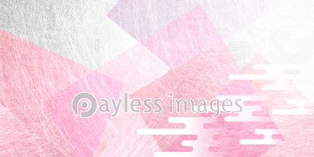 波紋のパーターンとピンクの和紙の背景素材 ストックフォトの定額制ペイレスイメージズ