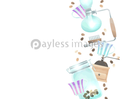 カフェのイメージのイラスト背景 商用利用可能な写真素材 イラスト素材ならストックフォトの定額制ペイレスイメージズ