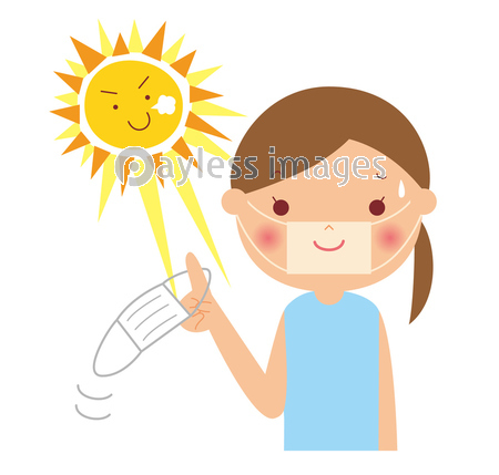 マスクで日焼けした女性と太陽 イラスト 商用利用可能な写真素材 イラスト素材ならストックフォトの定額制ペイレスイメージズ マスクで日焼けした女性と太陽 イラスト 商用利用可能な写真素材 イラスト素材ならストックフォトの定額制ペイレスイメージズ