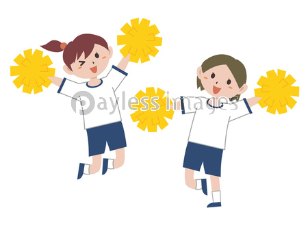 体育祭 運動会 イラスト ストックフォトの定額制ペイレスイメージズ