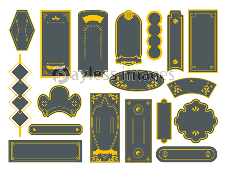 大正ロマン フレーム 商用利用可能な写真素材 イラスト素材ならストックフォトの定額制ペイレスイメージズ