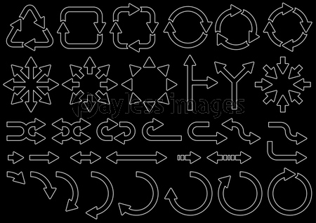 リサイクルと矢印のイラスト素材集 商用利用可能な写真素材 イラスト素材ならストックフォトの定額制ペイレスイメージズ