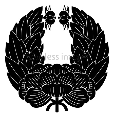 相良頼基の家紋です。長剣梅鉢といいます。 商用利用可能な写真素材・イラスト素材ならストックフォトの定額制ペイレスイメージズ