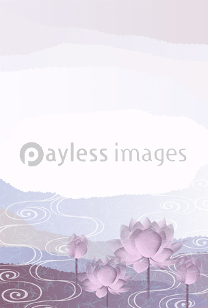 蓮 喪中 はがき 背景 商用利用可能な写真素材 イラスト素材ならストックフォトの定額制ペイレスイメージズ