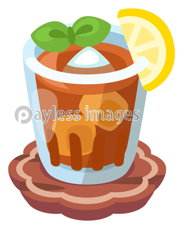 アイスティーのイラスト_コロンとかわいい...