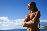 Woman+on+Maui+beach
