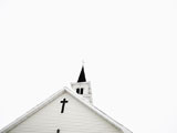 White+church+with+steeple.