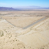 Landing+strip+in+desert.