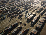 Aerial+of+cargo+containers.