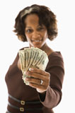 Woman+holding+money.