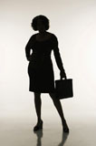 Businesswoman+silhouette.