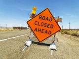 Road+closed+ahead+sign.