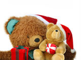 eddy+bear+family+at+Christmas