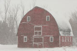 Barn+in+Snowy+Farmyard+in+Alberta+Canada