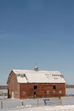 Snow+Covered+Derelict+Barn+in+Alberta+Canada