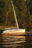 Sailboat+docked+at+Lake+of+the+Woods