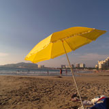 Yellow+Umbrella+on+the+beach