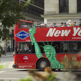 Red+Double-Decker+Bus%2C+New+York+City