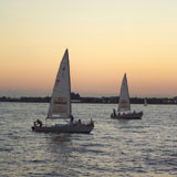 Sail+Boats+on+Hudson+River%2C+New+York+City