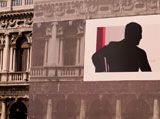 Silhouette+of+a+man+on+a+poster+in+Venice